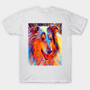 Collie Watercolor T-Shirt